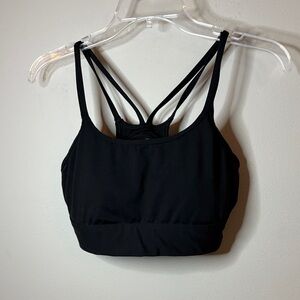 all in motion Black Strappy Seamless Bralette